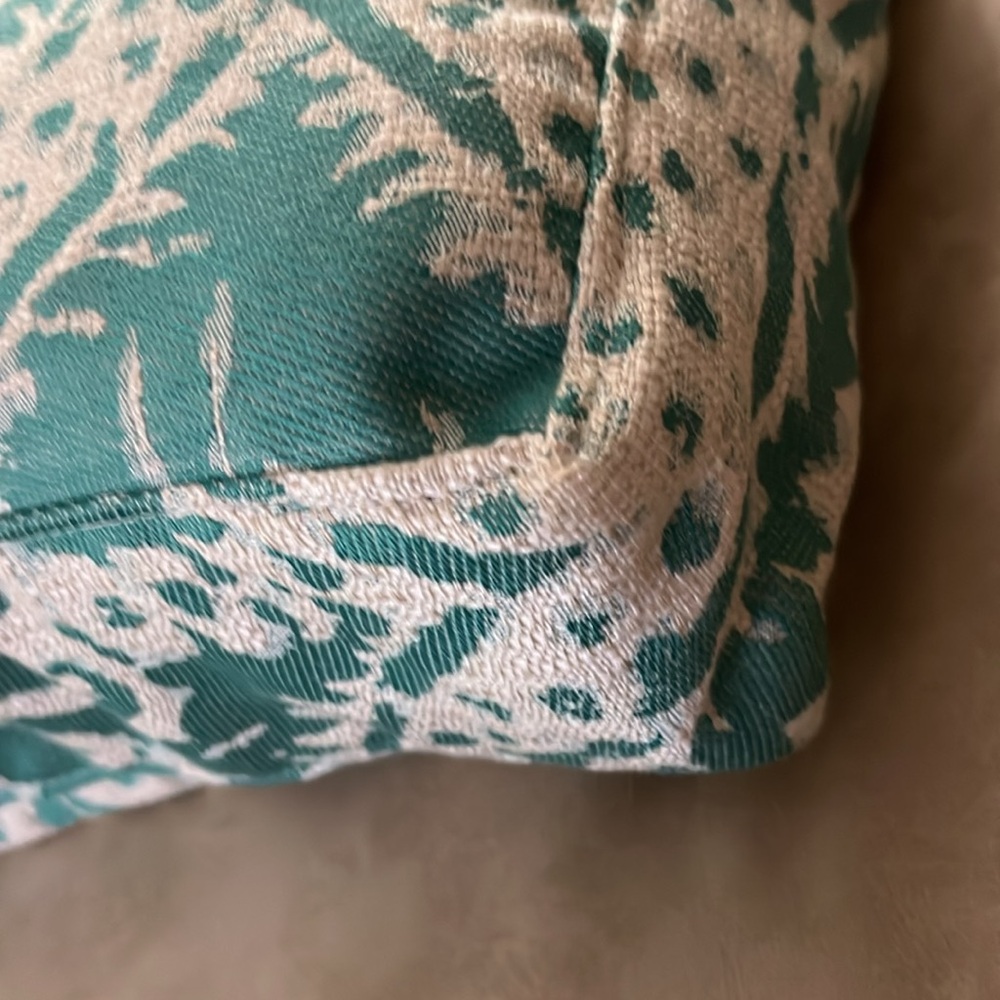 Hand made Turquoise Patterned Bag - Picture 5 of 7